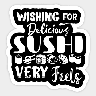 Delicious Sushi Sticker